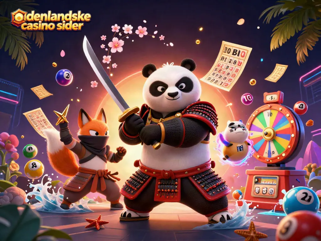 Experience the excitement of udenlandske casino sider with vibrant gaming elements and dynamic characters.