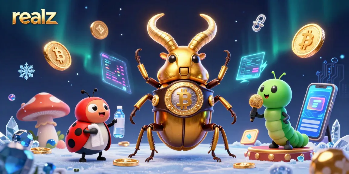 Engage in thrilling gaming with realz, where a golden stag beetle battles amidst vibrant casino elements.