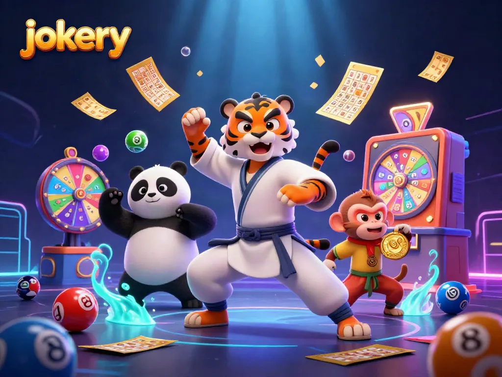 Engage with exciting jokery-themed casino action featuring vibrant characters and dynamic game elements.