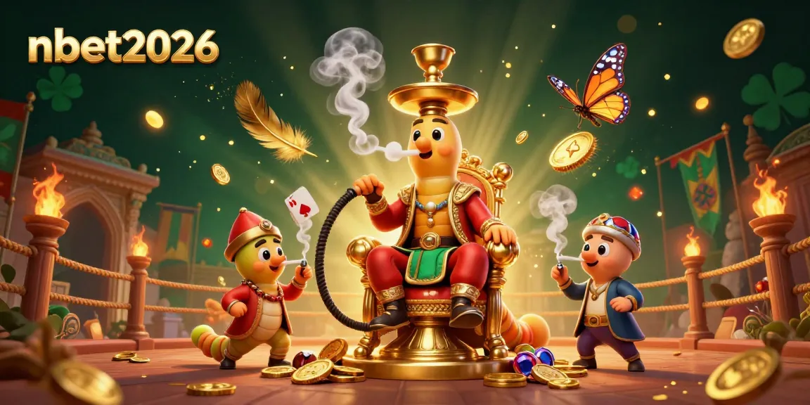 Experience the thrill of nbet2026 with a vibrant 3D illustration capturing gambling excitement.