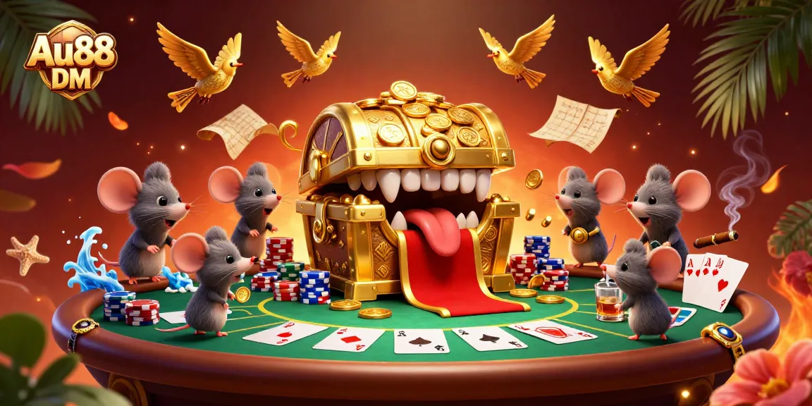 Engage in thrilling poker action with Au88 DM while discovering vibrant casino treasures.