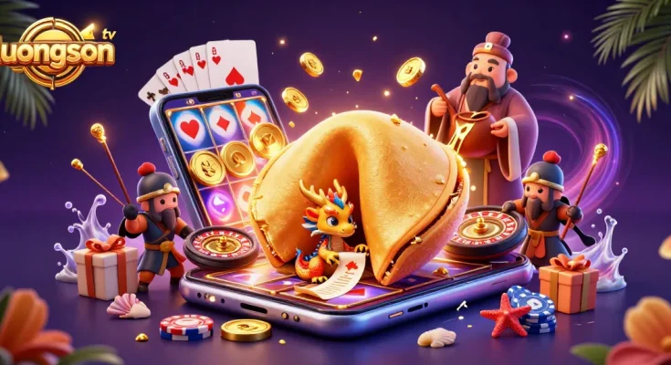 Experience thrilling gameplay with luongson tv and dynamic slot games, featuring engaging characters.